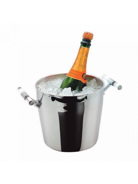 Ведро для льда, шампанского, D=20 H=18 см «P.L.-Bar Ware» нержавеющая сталь, Proff Cuisine. (95001239)