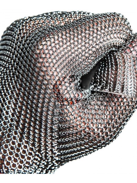 Кольчужная перчатка для разделки мяса, нержавеющая сталь, размер M, Euroflex. (9590 00 r)