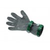 Кольчужная перчатка для разделки мяса, с манжетой 8 см, нержавеющая сталь, размер XS, Euroflex. (9590 08 gr)