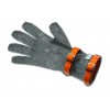 Кольчужная перчатка для разделки мяса, с манжетой 8 см, нержавеющая сталь, размер XL, Euroflex. (9590 08 or)