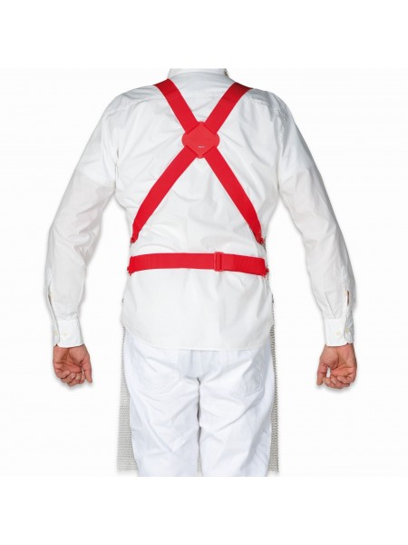 Фартук кольчужный для мясника, 80х55 см, нержавеющая сталь, Euroflex. (9595 78)