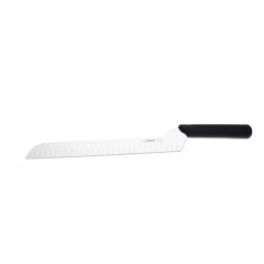 Профессиональный нож для резки сыра, 29 см, лезвие с желобками, ручка TPE, Giesser. (9605 ww 29)