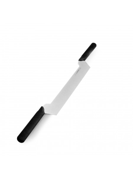 Профессиональный двуручный нож для резки твердого сыра, 26 см, Giesser. (9615 26)