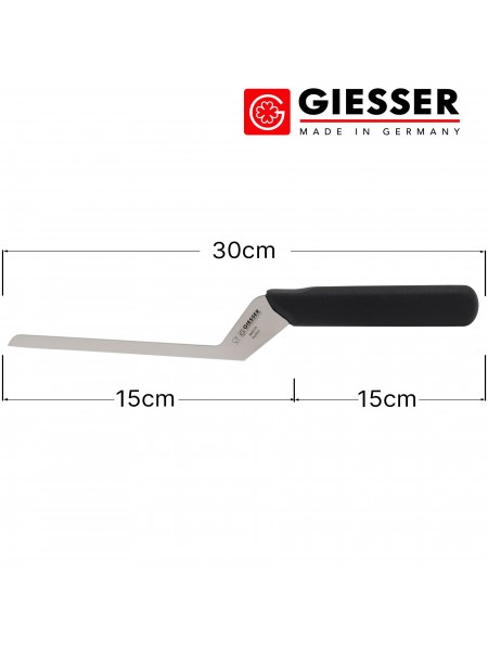 Профессиональный нож для резки мягких сыров, 15 см, ручка TPE, Giesser. (9645 15)
