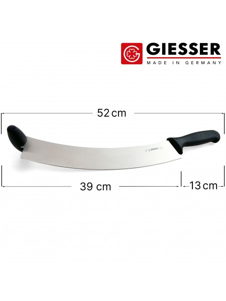 Двуручный профессиональный нож для резки твердого сыра, 39 см, Giesser. (9670 39)