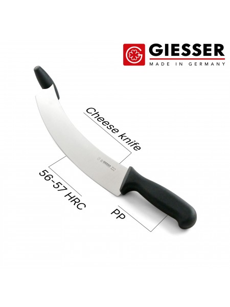 Двуручный профессиональный нож для резки твердого сыра, 39 см, Giesser. (9670 39)