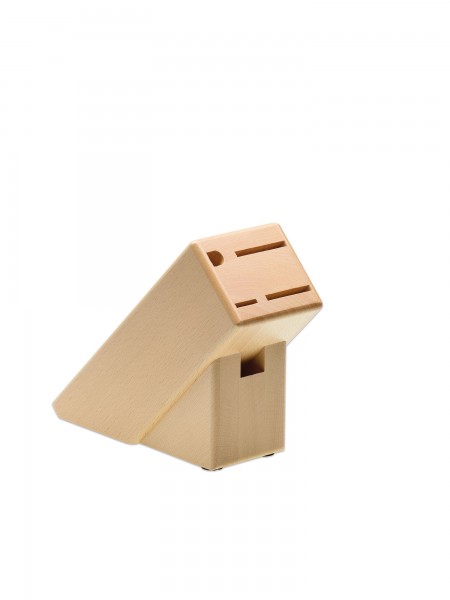 Набор кухонных поварских профессиональных ножей из 5 позиций на подставке, ручка TPE, Giesser. (9891 b5)