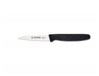 Набор кухонных поварских профессиональных ножей из 5 позиций на подставке, ручка TPE, Giesser. (9891 b5)