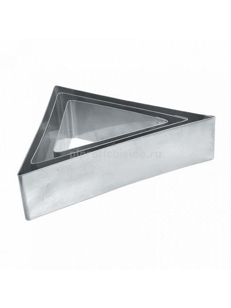 Вырубка форма для приготовления пряников и печенья, «Треугольник» нержавеющая сталь, 155*50 мм, Proff Cuisine. (99002032)