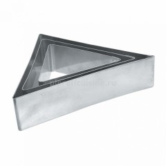 Вырубка форма для приготовления пряников и печенья, «Треугольник» нержавеющая сталь, 198*50 мм, Proff Cuisine. (99002033) (99002033)