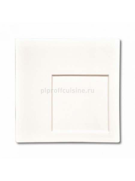 Тарелка квадратная 31 cм «Гурме-Стиль» KUNST WERK «BLACK LABEL», Proff Cuisine (99002810)