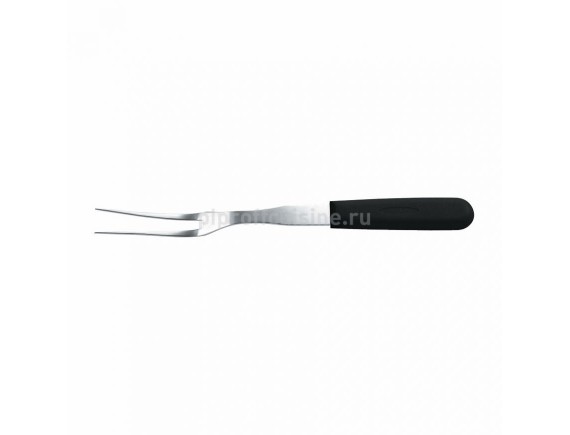 Вилка поварская для мяса транжирная, 20 см, пластиковая ручка черного цвета, Proff Cuisine. (99005001)