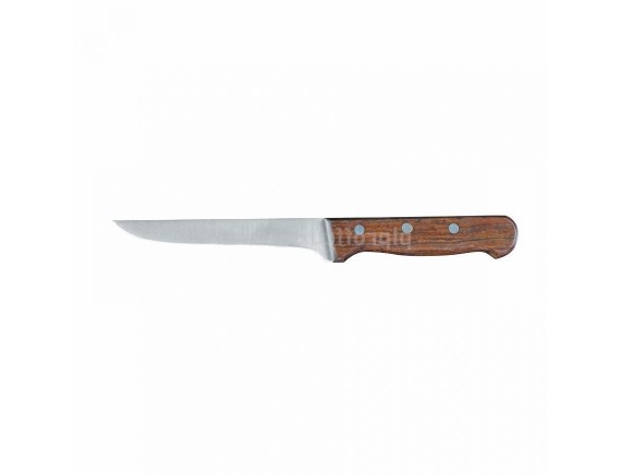 Нож для разделки мяса профессиональный, 15 cм деревянной ручка, Proff Cuisine. (99005033)