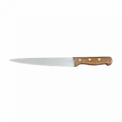 Нож филейный 17,5 см, для разделки рыбы профессиональный, деревянная ручка, Proff Cuisine. (99005034)