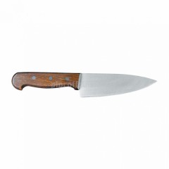 Профессиональный кухонный поварской шеф нож, 23 см, деревянная ручка, Proff Cuisine. (99005045)
