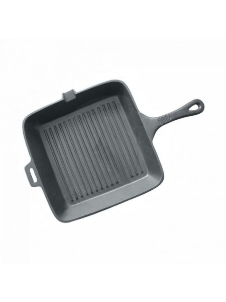 Сковорода чугунная гриль, 26х26 см, Proff Cuisine. (99005064)