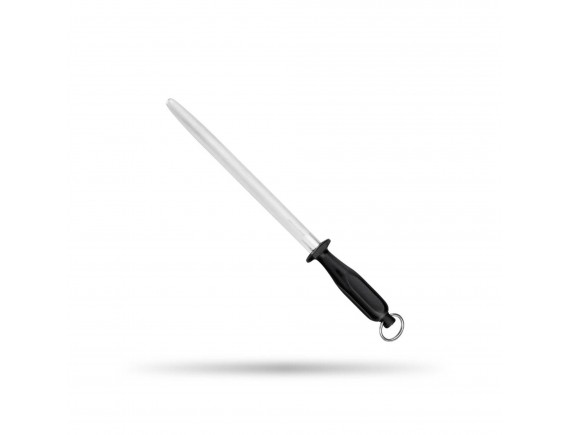 Мусат овальный профессиональный для заточки ножей, стальной, 25 см, Giesser. (9925 25)