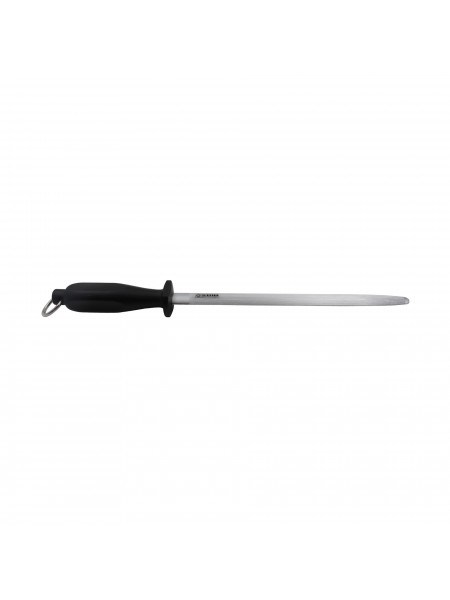 Мусат овальный профессиональный для заточки ножей, стальной, 25 см, Giesser. (9925 25)