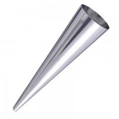 Кондитерская форма Конус для трубочек, d-3,2 см, L-14см, нерж.сталь, Henry. (AN8-46)