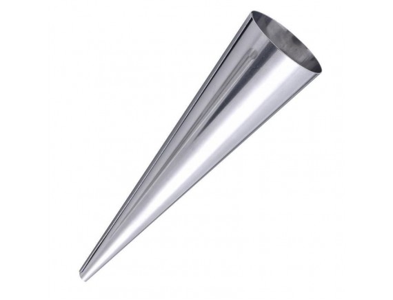 Кондитерская форма Конус для трубочек, d-3,2 см, L-14см, нерж.сталь, Henry. (AN8-46)