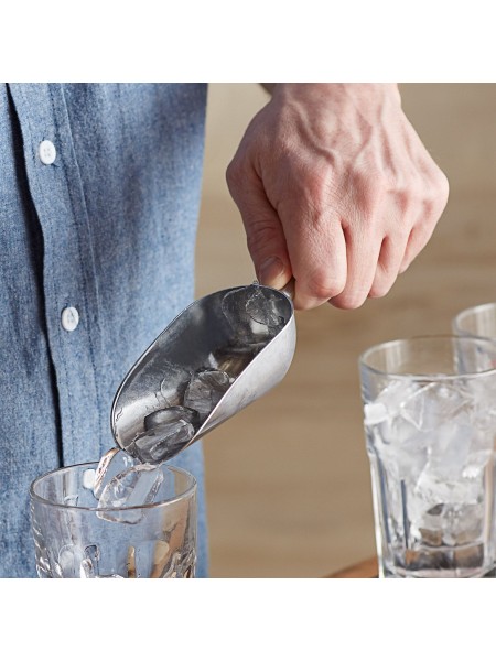 Совок для сыпучих продуктов и льда, 0,15 л, алюминий, Henry. (AS-08)