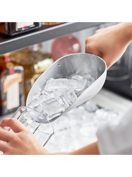 Совок для сыпучих продуктов и льда, 0,7 л, алюминий, Henry. (AS-24)