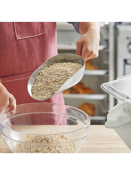 Совок для сыпучих продуктов и льда, 1,13 л, алюминий, Henry. (AS-38)