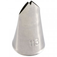 Насадка кондитерская, листок, 16 мм, нерж.сталь, Martellato. (BX1123)