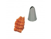 Насадка кондитерская, листок, 16 мм, нерж.сталь, Martellato. (BX1123)