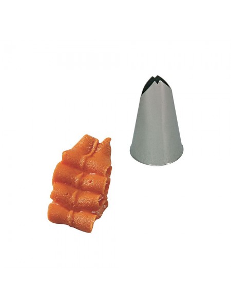 Насадка кондитерская, листок, 16 мм, нерж.сталь, Martellato. (BX1123)