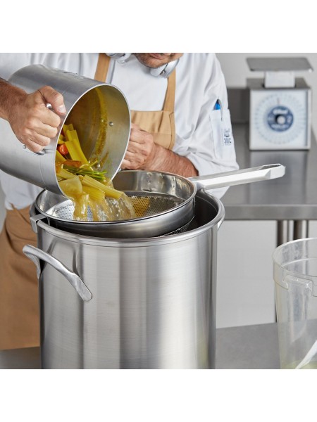 Дуршлаг кухонный с ручкой конусный, D-24 см, нержавеющая сталь, Henry. (CCS-10F)