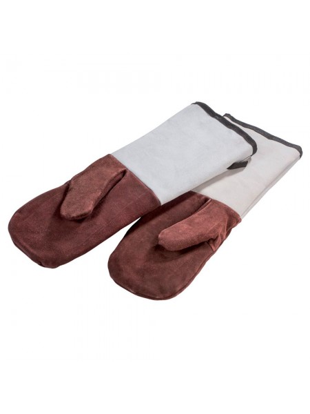 Рукавицы пекарские термозащитные, до 250 град, 44 см, пара, Martellato. (GL2)