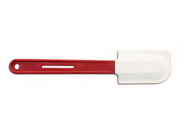 Лопатка силиконовая кухонная, рабочая поверхность 9х5см общ. L=26см, пластиковая ручка, выдерживает до 260С, Henry. (HHS-10R)