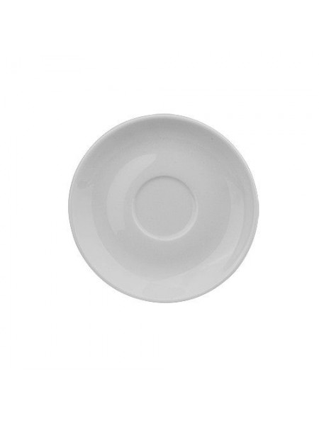 Блюдце, D-120 мм, ф.Принц, Башкирский фарфор. (ИБЛ 03.120)