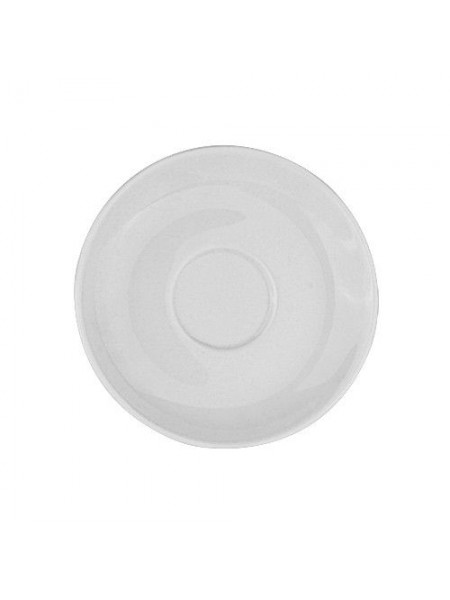 Блюдце, D-145 мм, ф.Принц, Башкирский фарфор. (ИБЛ 03.145)