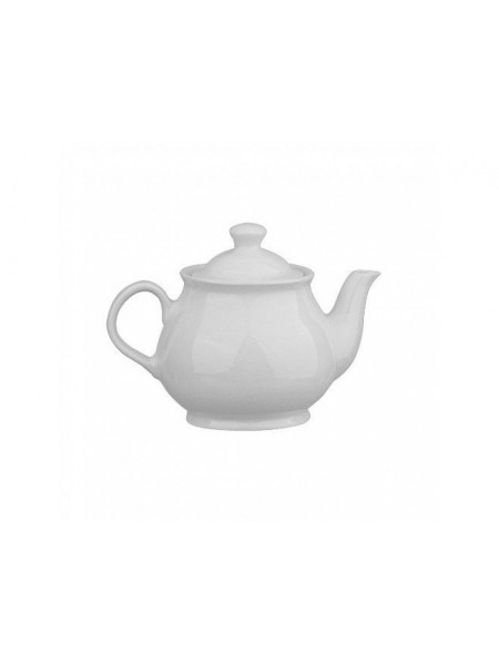 Чайник с крышкой, 1300 мл, ф.Классический, Башкирский фарфор. (ИЧК 23.1300)