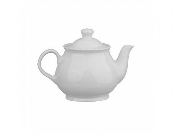 Чайник с крышкой, 1300 мл, ф.Классический, Башкирский фарфор. (ИЧК 23.1300)