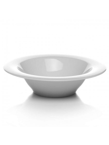 Тарелка глубокая, D-220 мм, ф.Эстет, Башкирский фарфор. (ИТГ 38.220)