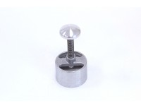 Пресс для котлет, бургеров, круглый, 9 см, алюминий, Adelmann. (KD1)