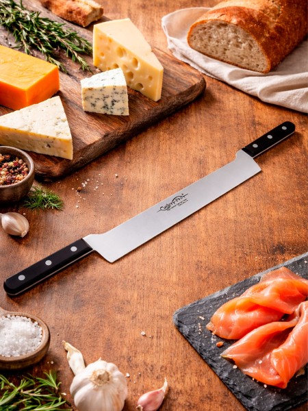 Профессиональный двуручный нож для резки твердого сыра, 30 см, Cutlery-Pro. (KR-6463-300-BK301-CP-CP)