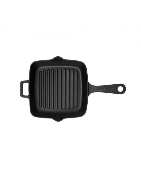 Сковорода-гриль 20х20 см, чугунная, Lava. (LV ECO P GT 2020 K0)