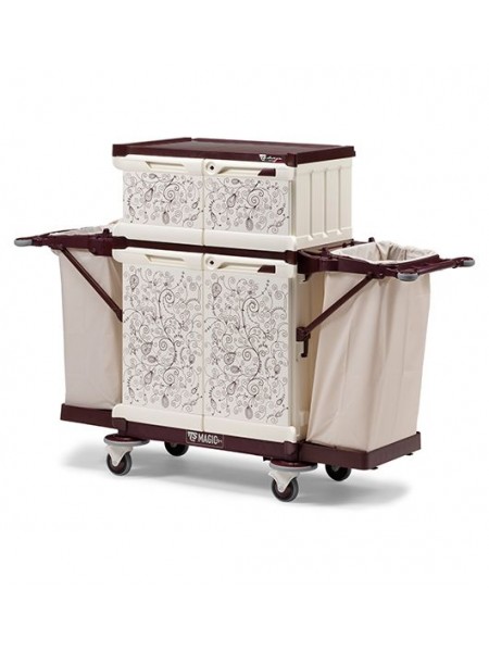 Тележка для горничных, для отелей. (M272R02N01200)