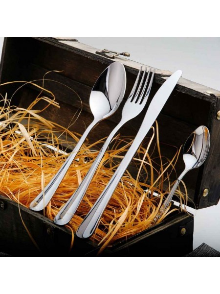 Ложка чайная, 13,6 см, нержавеющая сталь, серия Уют, Нытва. (M36-36)