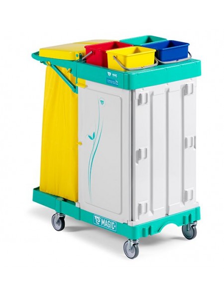 Тележка для горничных, для поддерживающей уборки. (ML200S0A0A00)