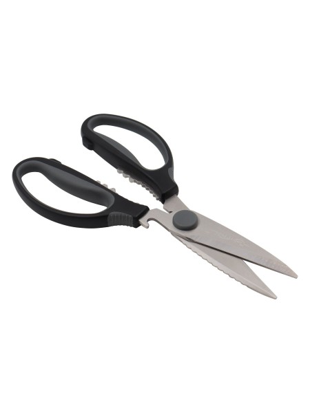 Профессиональные поварские ножницы, многофункциональные, 22 см, Cutlery-Pro. (PS-2209-220TD-BK-DGY-CP-CP)