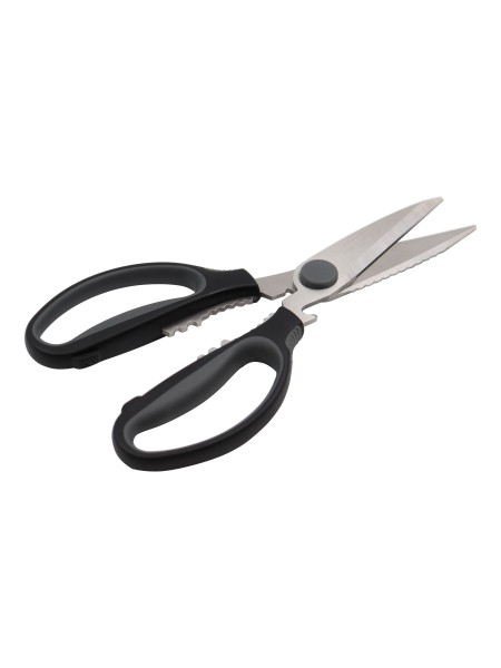 Профессиональные поварские ножницы, многофункциональные, 22 см, Cutlery-Pro. (PS-2209-220TD-BK-DGY-CP-CP)