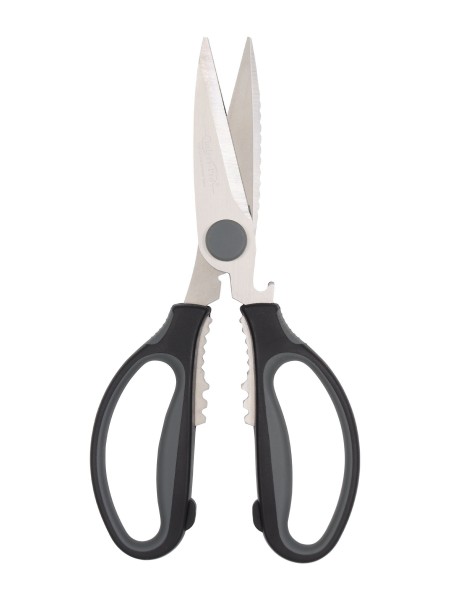 Профессиональные поварские ножницы, многофункциональные, 22 см, Cutlery-Pro. (PS-2209-220TD-BK-DGY-CP-CP)