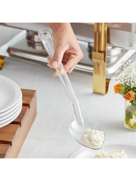 Ложка поварская сервировочная, L=28 см, поликарбонат, прозрачный, Henry. (PSSN-11SDCL)