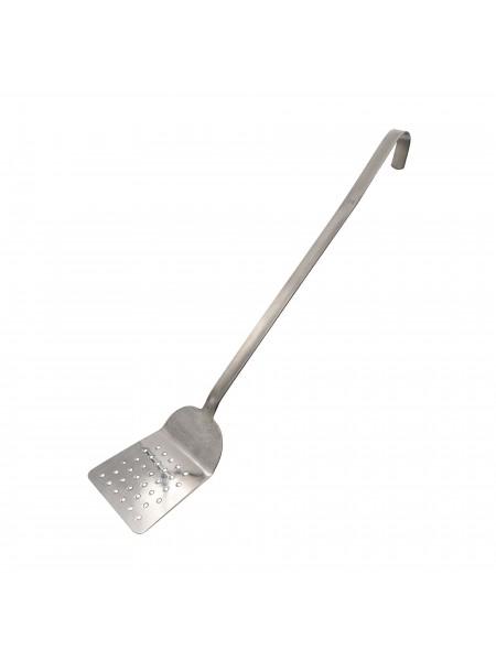 Лопатка перфорированная, нержавеющая сталь, рабочая поверхность 10,5х11,5см общ. L=56см, Henry. (PTH-165P)