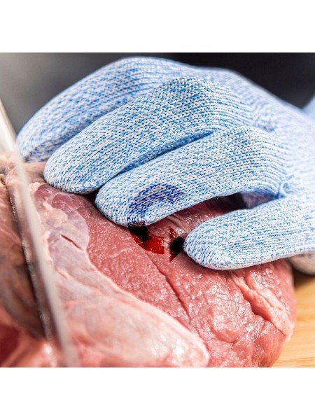 Перчатка защитная трикотажная, с кевларовой нитью, размер L, Euroflex. (RCBL09-L)